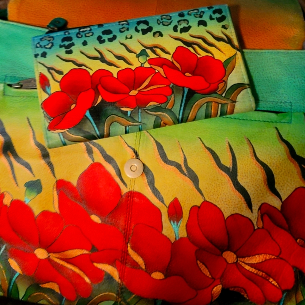 Anna by Anuschka purse and wallet